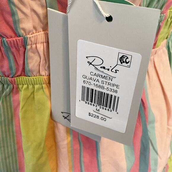 RAILS CARMEN SMOCKED DRESS NEW SIZE MED - Picture 8 of 10